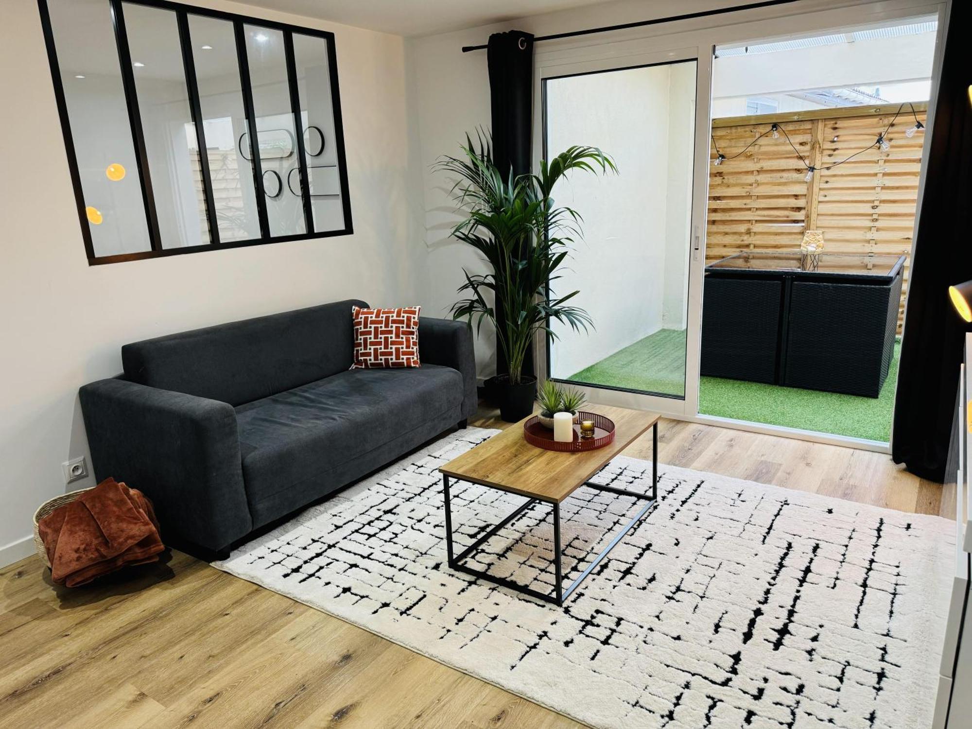 Ferienwohnung Le Bel Aire - Terrasse - Wifi Bègles Exterior foto
